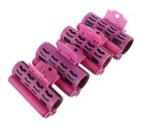 ELAYARD 4pcs Heat-resistant Hair Roller Clips Set Plastic Insulation Curler Clips for Large and Small Hot Rollers - Hair Holders for Salon Travel and Fine Styling