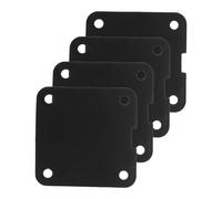 ELAYARD 4pcs High Density Rubber Vibration Pads for Air Compressors Durable Pressure Switch Accessories with Sealing Gaskets Shock Absorbing Washers for Industrial Automation and