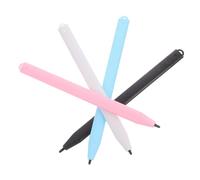 ELAYARD 4pcs Lcd Writing Tablet Stylus Pen Set for Kids Electronic Drawing Pad Replacement Pens in Black White Blue Pink for Digital Art and Writing