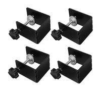 ELAYARD 4pcs Quick-Install Adjustable Drawer Front Clamps for Woodworking Panel Fixing Clips Cabinet Installation Tool for Precise Furniture Assembly