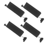 ELAYARD 4pcs Retractable Barrier Head Replacement Cassette for Queue Control Systems Stanchion Belt Ends for Airports Theaters Events Easy Install Public Safety Equipment
