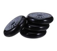 ELAYARD 4pcs Scooter Plastic Wheels Tire Scooter Outdoor Wheels Casters Parts for Skateboard for Cruising Skateboard Supplies Black