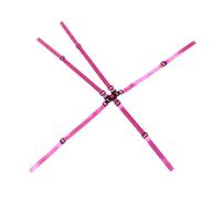 ELAYARD 4pcs Seat Strap High Chair Replacement Straps Safety Harnesses Adjustable Harness for High Chair Highchair Belt Violet