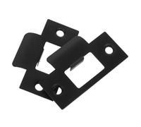 ELAYARD 4pcs Shaped Stainless Steel Door Strike Plates for Interior Doors Deadbolt Lock Reinforcement Enhanced Stability and Security Sleek Finish for Modern and Traditional Home Use