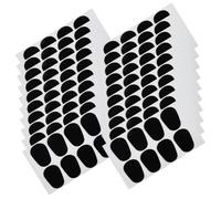 ELAYARD 50pcs Alto Saxophone Mouthpiece Cushions Silicone Pads Strong Adhesion Comfortable Teeth Protection for Alto Tenor Sax and Flute