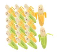 ELAYARD 50Pcs Convenient Kawaii Banana Erasers Multi-Color Mini Eraser Tools for Bulk School Office Stationery Portable and Adorable Pencil Correction Supplies