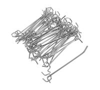ELAYARD 50pcs Pegboard Hooks Thick Utility Commodity Display Hangers for Wall Compatible with Panels and Storage Boxes Versatile Tool Organizers for Home Office Retail