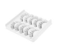 ELAYARD 5pairs Chemical Fiber Fake Eyelashes Natural Volume Lashes for Daily Use Wedding and Photo Shoots Lightweight and Soft Faux Lashes for Women