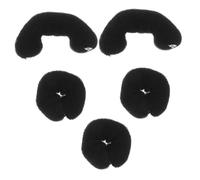 ELAYARD 5pcs Bun Maker for Boys and Girls Donut Bun Forms for Quick Updos for Ballet Dance Styling Creative Hair Accessories for Girls