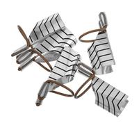 ELAYARD 5pcs Crystal Nail Extensions for Nail Art Practice Extra Long Reusable False Aluminum Holder for Gel Home Salon Tools