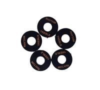 ELAYARD 5Pcs Electric Guitar Toggle Plate Washer Rhythm Treble Washer Ring, Replacement Part, Plastic, for Electric Guitar