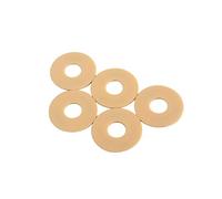 ELAYARD 5pcs Guitar Toggle Switch Plate Washer Rings with Rhythm Treble Letters for Electric Guitar Replacement Material Compatible with Les Paul Style Models