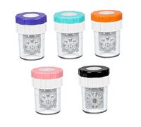ELAYARD 5Pcs Manual Portable Contacts Lens Cleaner for Care No Tools Required for Travel and Daily Use