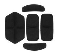 ELAYARD 5pcs Motorcycle Helmet Padding Kit Soft Foam Replacement Inserts Breathable Self-adhesive Helmet Liners for Bike Cycling Safety and Comfort