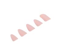 ELAYARD 5Pcs Professional Nylon Lute Nails Pink Large String Instrument Accessory for Guzheng and Lute Comfortable Easy to Nails for Adult Players and Learning Use