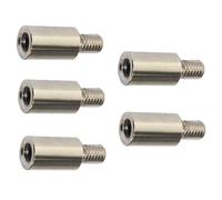 ELAYARD 5pcs Scrapbook Extension Posts Long Photo Album Tool Refillable Binding Screws for DIY Scrapbooking Albums