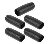 ELAYARD 5pcs Violin Bow Grip Rubber for Violin Cello Bow Accessories Elastic Rubber for Enhanced Grip Posture Correction Fit for Practice and Performance