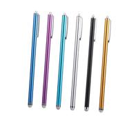 ELAYARD 6Pcs Capacitive Stylus Pens with High Sensitivity Touch Screen Compatibility for Phones Tablets Lightweight Design with Anti-fingerprint Tips for Drawing Writing and Precise