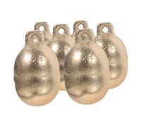 ELAYARD 6pcs Christmas Tree Bells Pet Collar Bells Puppy Collar Crafted from Delicate for Cat Accessories DIY Hanging Cat