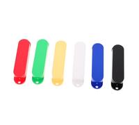 ELAYARD 6pcs Electric Guitar Single Coil Pickup Cover No Coil Protector Shell Lightweight Vibrant Colors Black White Yellow Blue Red Green Easy Installation Compatible for Various Models