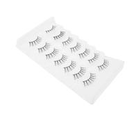 ELAYARD 7 Pairs Halloween Performance Eyelashes with Intricate Cutout Design Easy to Apply Cosmetic Lashes for Women for Halloween Parties Cosplay and Stage Makeup