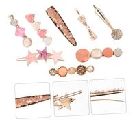 ELAYARD 8pcs Delicate Metal Hairpins Fashion Hair Clip for Wedding Birthday Women Stylish Hairpin