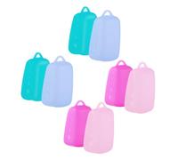 ELAYARD 8pcs Silicone Toothbrush Head Covers Portable Protective Caps for Travel Lightweight Toothbrush Caps Compatible with Manual and Electric Brush Heads Mold-Resistant Covers for