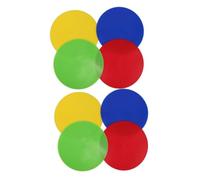 ELAYARD 8pcs Sports Landmark Mat Basketball Agility Markers Agility Training Discs Flat Training Markers Sports Dots Football for Fields Soccer Pvc