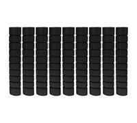 ELAYARD 9Pcs Black Foam Sleeve Pull Up Bar Covers for Door Frame - Non-Slip Sponge Handle Grips Universal Gym Equipment Protection Pads for Indoor Training