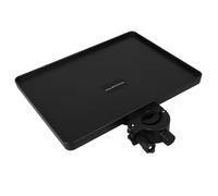 ELAYARD Accessory Tray for Mic Stand Streaming Sound Card Holder Shelf Thickened Black Phone Live Broadcast Rack High Strength Easy Installation