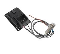 ELAYARD Acoustic Guitar Pickups Band Eq Guitar and Electric Pickup for Featuring Endpin Output Jack Side Mounted Control Panel