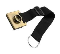 ELAYARD Adjustable Cello Endpin Stopper with Nonslip Oxford Cloth Mat and Alloy Anchor, Foldable Design for Cello Stand and Chair Leg, Golden Colour, Stretch Range 38-70cm,