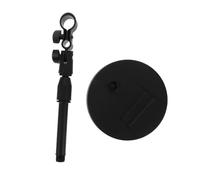 ELAYARD Adjustable Desktop Mic Stand with Weighted Base Antishock Vibration Isolation Professional Table Microphone Holder with Clip for Home Studio Streaming Broadcasting
