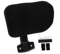 ELAYARD Adjustable Office Computer Chair Headrest Cushion with Soft Sponge Padding Breathable Mesh Ergonomic Neck Support Detachable Black Chair Back Height Booster Accessory