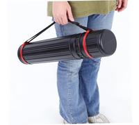 ELAYARD Adjustable Plastic Poster Tube with Shoulder Strap Extendable Document Storage Case for Blueprints Drawings and Artwork Protection Mailing Carrier