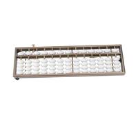 ELAYARD Aluminum Alloy Rod Abacus Educational Brain Developing for Students and Accountants Mental Arithmetic Learning Tool for Chinese Style Arithmetic Calculator