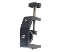 ELAYARD Aluminum Alloy Table Clamp Desk Mount Retaining Clip for Microphone and Lamp Stand Stable Secure Base for Workspace Versatile Use
