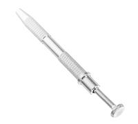 ELAYARD Aluminum Ic Puller Grabber Tool Spring Assisted Claw Pickup Holder for Electronic Components and Capacitors Silver Extractor for Screws and Precision Parts