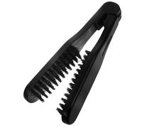 ELAYARD Anti-static Hair Straightener Brush with Double-sided Bristles Lightweight Portable Comb for Frizz Reduction and Smooth Styling Suitable for Women Hair Care and Blow Drying