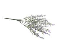 ELAYARD Artificial Lavender Flower Bouquet with Realistic Appearance and Low Maintenance Pvc Stems, Versatile Decoration for Special Occasions and Indoor Use, Wedding Bride Table