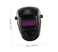 ELAYARD Auto Darkening Solar Welding Hood Lightweight Protective Mask for Arc Tig Welding with Shade and High Strength Safety Helmet for Industrial Use