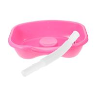 ELAYARD Bedside Hair Washing Basin for Bedridden Elderly Disabled Patients Pregnant Women with Short Tube for Comfortable Bed Hair Washing and Personal Care