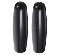 ELAYARD Beer Tap Handles with Safe and Decorative Features Black for Keg Tap 2pcs Plastic Replacement Parts and Soda Maker for Bars and Weddings