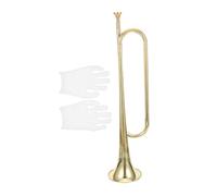 ELAYARD Beginner Trumpet Wind Instrument for Preschool Creative Musical Gift with Fine Craftsmanship and Decorative Ornament for Early Learning and Stage Performance