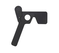 ELAYARD Black Plastic Eye Occluder for Astigmatism Testing Handheld Vision Test Tool Pinhole Design for Eye Exams