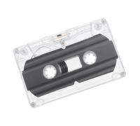 ELAYARD Blank Audio Cassette Tape with Vintage Design Material Smooth Surface for DIY Crafts Handcraft Decoration and Stable Recording Performance