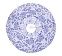 ELAYARD Blue and White Porcelain Hanging Paper Lantern Lightweight Festive Lampshade for Party Wedding Outdoor Decoration Reusable Asian Style Ceiling Lantern