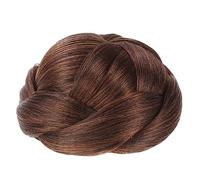 ELAYARD Braid Bun Extension Claw In Hairpiece for Women Messy Chignon Hairpiece Synthetic Wavy Bun for Short Hair Easy DIY Accessory for Volume and Fullness Convenient Travel Hair Style