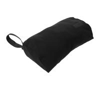 ELAYARD Canvas Tool Bag Hiking Pole Storage Bag Compact Design Portable Black Nylon Canvas with Hanging Loop for Mountaineering Backpacking