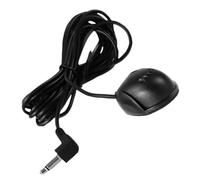 ELAYARD Car Microphone 3.5mm Jack External Stereo Microphone for Vehicle Audio Radio Gps Dvd Replacement Mic with Clip for Car Hands-free Communication